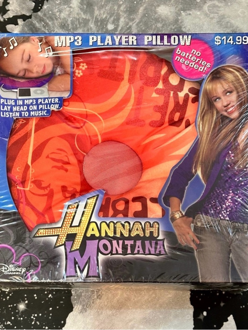 Disney Hannah Montana MP3 Player Pillow
